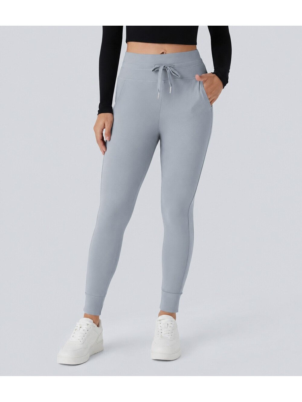 Halara SoftlyZero™ Plush High Waisted Drawstring Full Length Joggers Size XL